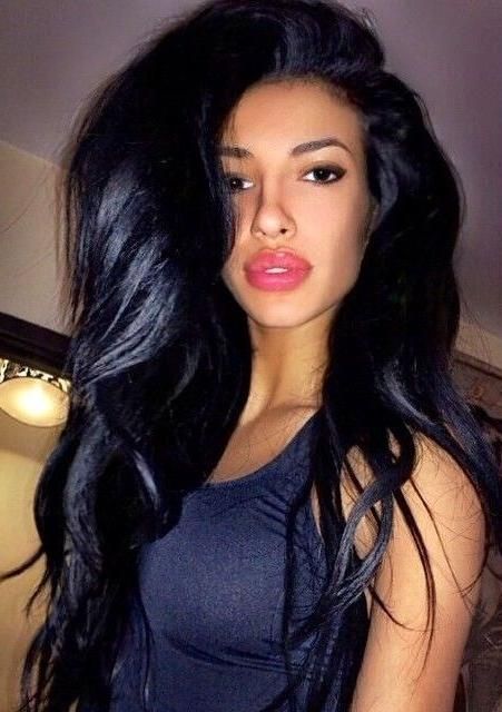 113 Best Jet Black Hair Images On Pinterest | Hairstyles, Make Up With Regard To Long Hairstyles Black (View 14 of 15)