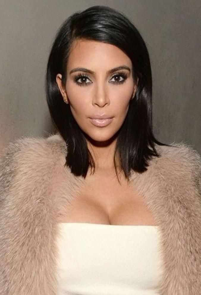 117 Best Hairstyles Images On Pinterest | Hairstyles, Braids And Hair In Long Bob Hairstyles Kim Kardashian (View 11 of 15)
