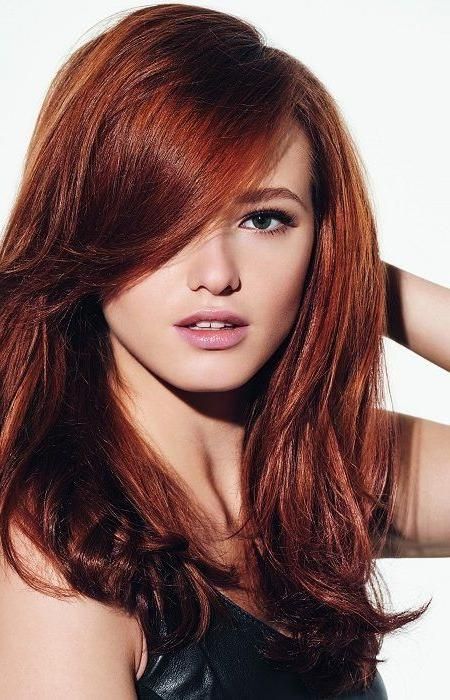 25+ Best Dark Red Hair Ideas On Pinterest | Dark Red Hair Dye Inside Long Hairstyles Red Hair (View 8 of 15)