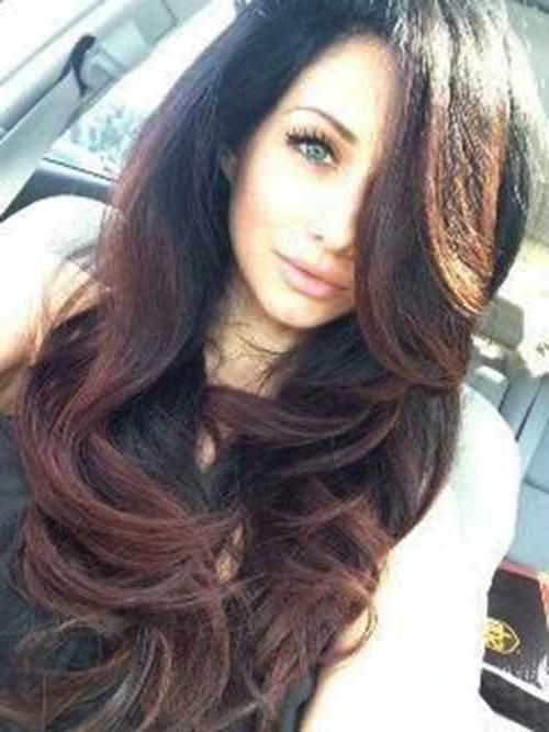 25+ Long Dark Brown Hairstyles | Hairstyles & Haircuts 2016 – 2017 Intended For Long Hairstyles Brown (View 6 of 15)