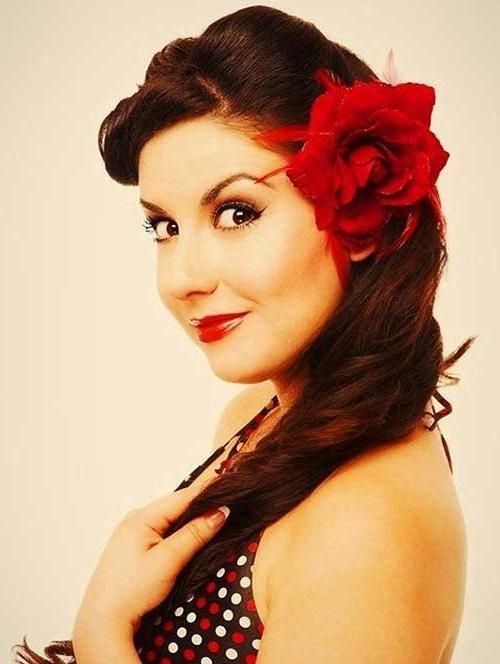 25 Pin Up Hairstyles For Long Hair | Long Hairstyles 2016 – 2017 In Long Hairstyles Pinned Up (View 14 of 15)