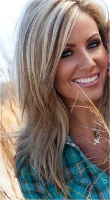 255 Best Hair Colors, Highlights, Hairstyles Images On Pinterest With Regard To Long Hairstyles And Highlights (View 13 of 15)