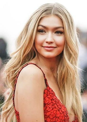 49 Best Blonde Beauties Images On Pinterest | Hairstyles, Braids Throughout Middle Parting Hairstyles For Long Hair (View 15 of 15)