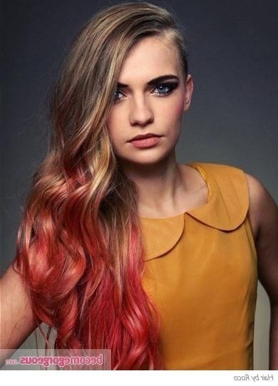 49 Best Hair And Make Up Images On Pinterest | Hairstyle, Makeup With Regard To Long Hairstyles Dip Dye (View 15 of 15)
