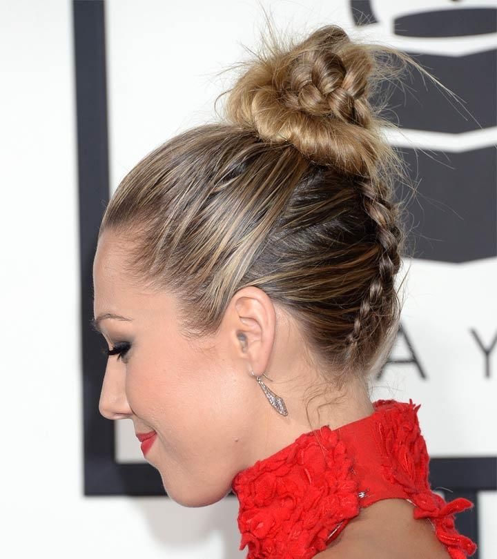 50 Lovely Bun Hairstyles For Long Hair Pertaining To Long Hairstyles Buns (View 3 of 15)