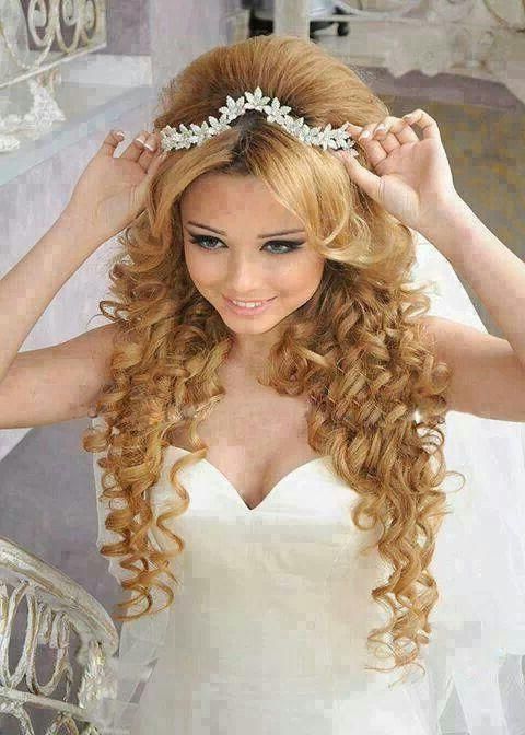 8 Best Sweet 15 Hair Images On Pinterest | Hairstyles, Chignons Throughout Long Curly Quinceanera Hairstyles (View 14 of 15)