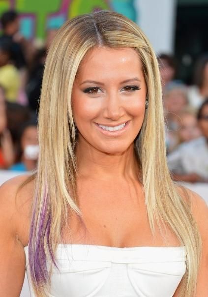 Ashley Tisdale, Ombre Long Hairstyles For Straight Hair – Popular In Long Hairstyles For Straight Hair (View 8 of 15)