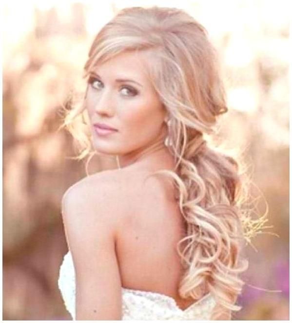 Awesome Side Hairstyles For Weddings Photos – Best Hairstyles In In Long Hairstyles Pulled To One Side (View 6 of 15)