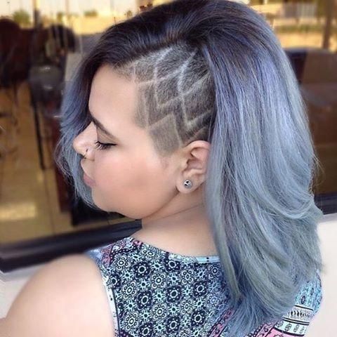 Best 10+ Shaved Side Hairstyles Ideas On Pinterest | Short Within Hairstyles For Long Hair Shaved Side (View 14 of 15)