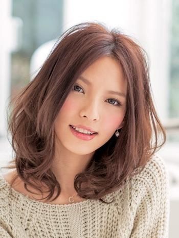 Best 20+ Medium Asian Hairstyles Ideas On Pinterest | Asian With Long Wavy Hairstyles Korean (View 7 of 15)