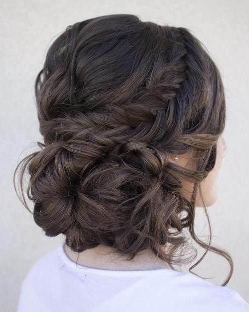 Best 20+ Thick Hair Updo Ideas On Pinterest | Office Updo, Hair Intended For Updos For Long Thick Straight Hair (View 6 of 15)
