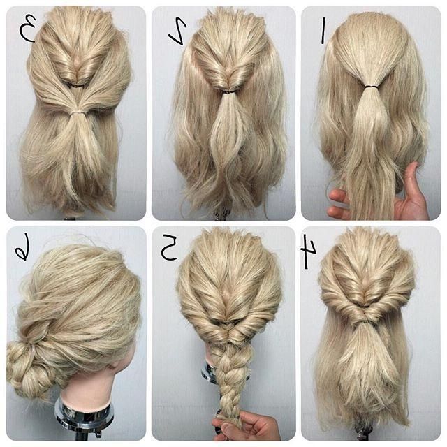 Best 20+ Thick Hair Updo Ideas On Pinterest | Office Updo, Hair Throughout Casual Updos For Long Thick Hair (View 8 of 15)