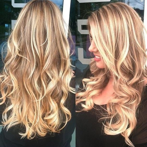 Best 25+ Chunky Blonde Highlights Ideas On Pinterest | Chunky Inside Long Hairstyles With Blonde Highlights (View 1 of 15)