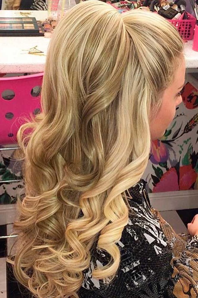 Best 25+ Half Up Half Down Ideas On Pinterest | Half Up Half Down For Long Hairstyles Up And Down (View 1 of 15)