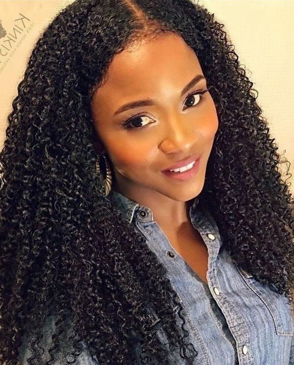 Best 25+ Kinky Curly Hair Ideas On Pinterest | Natural Curls With Regard To Long Kinky Hairstyles (View 11 of 15)