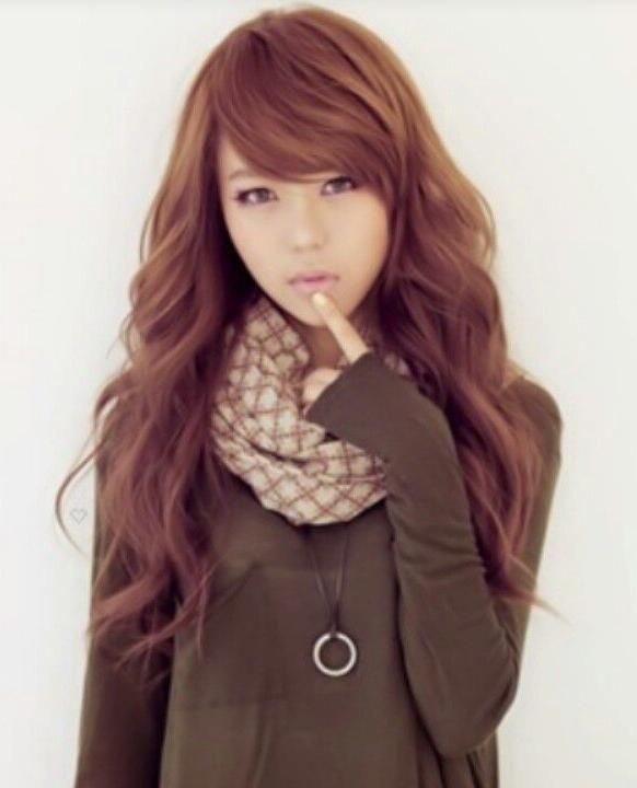 Best 25+ Korean Hairstyles Women Ideas On Pinterest | Korean Inside Long Hairstyles Asian (View 10 of 15)