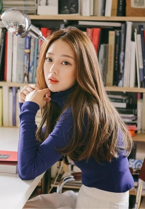 Best 25+ Korean Hairstyles Women Ideas On Pinterest | Korean Within Long Hairstyles Korean Actress (View 2 of 15)
