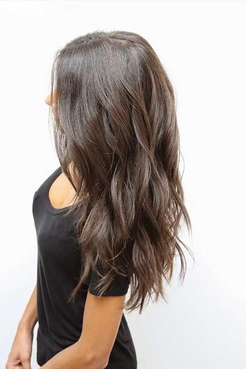 Best 25+ Long Choppy Haircuts Ideas On Pinterest | Long Choppy Within Long Hairstyles To Make Hair Look Thicker (View 13 of 15)
