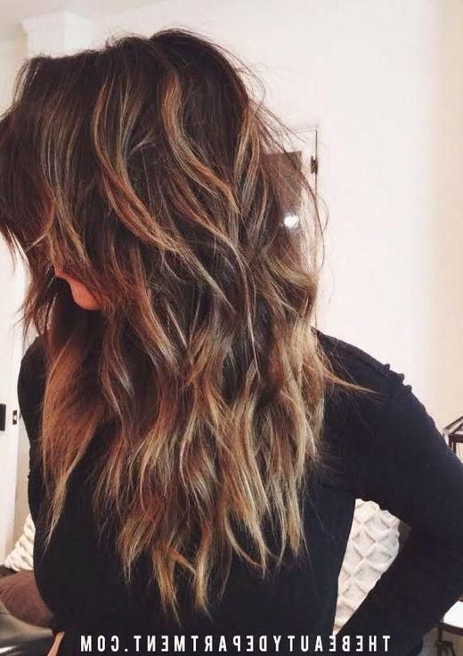 Best 25+ Long Choppy Layers Ideas On Pinterest | Long Choppy Throughout Long Hairstyles Lots Of Layers (View 3 of 15)