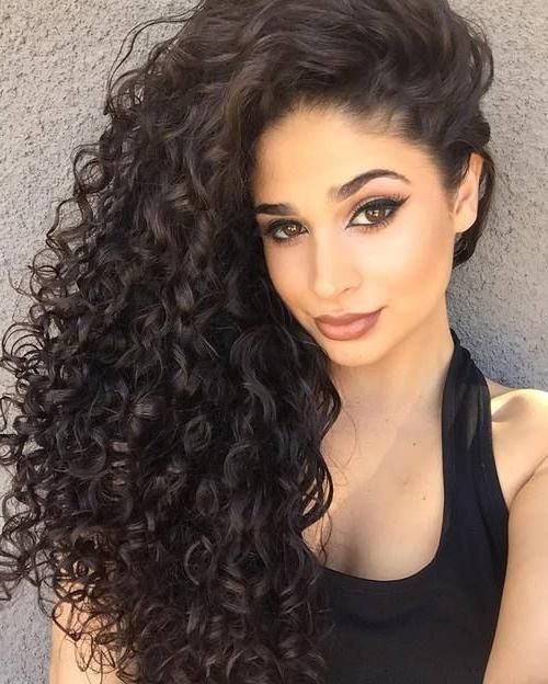 Best 25+ Long Curly Hair Ideas On Pinterest | Natural Curly Hair Pertaining To Long Hairstyles Curly (View 5 of 15)