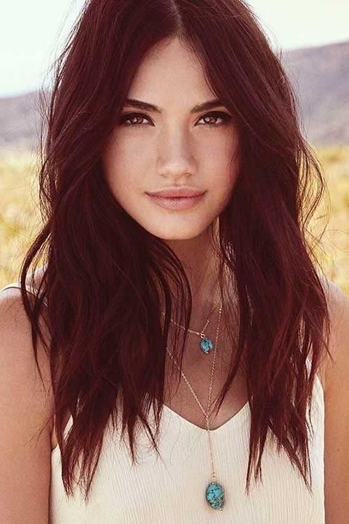 Best 25+ Long Length Haircuts Ideas On Pinterest | Shoulder Length Within Long Length Hairstyles (View 8 of 15)