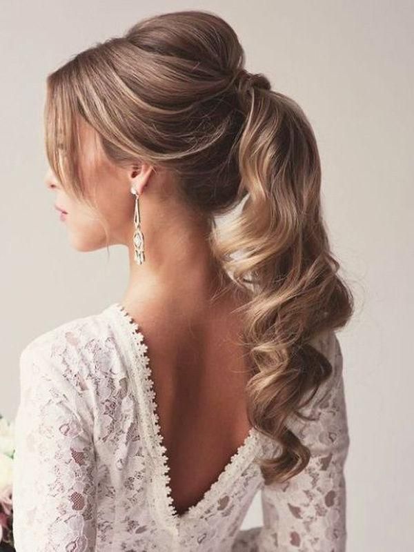 Best 25+ Long Ponytail Hairstyles Ideas On Pinterest | Braided Within Long Hairstyles Ponytail (View 3 of 15)