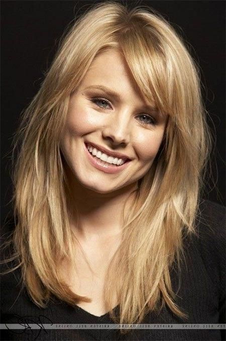 Best 25+ Medium Hairstyles With Bangs Ideas On Pinterest For Long Hairstyles Modern (View 7 of 15)