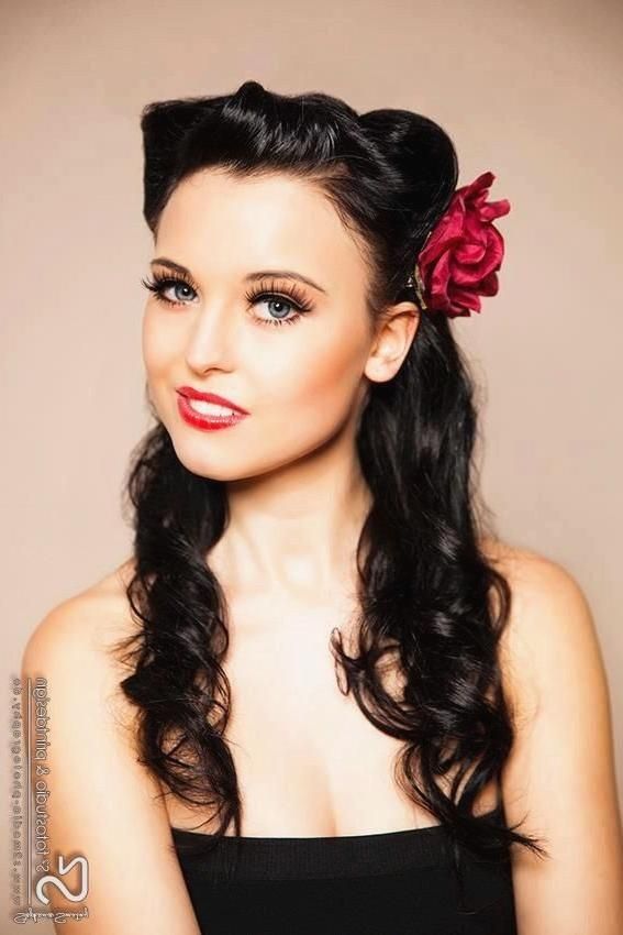 Best 25+ Pin Up Hairstyles Ideas On Pinterest | Vintage Hair, Pin Regarding Vintage Hairstyles For Long Hair (View 12 of 15)