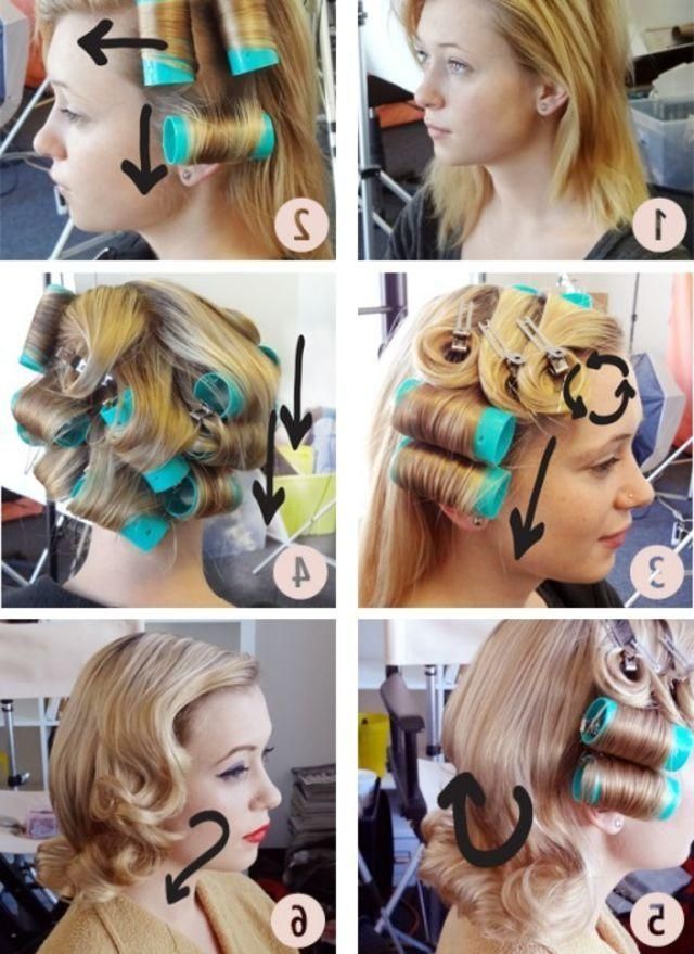 Best 25+ Roller Set Hairstyles Ideas On Pinterest | Vintage Waves Within Long Hairstyles Using Rollers (View 6 of 15)