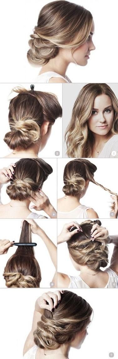 Best 25+ Straight Hair Updo Ideas On Pinterest | Straight Updo Within Updos For Long Thick Straight Hair (View 1 of 15)