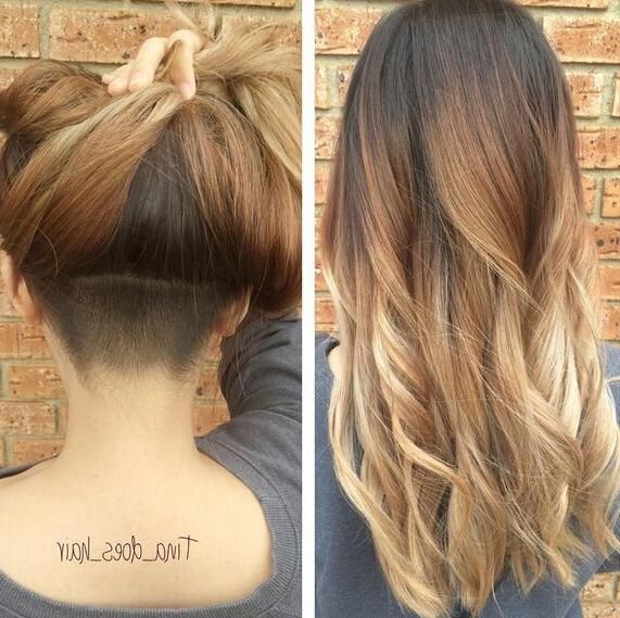 Best 25+ Undercut Long Hair Ideas Only On Pinterest | Hair Within Long Hairstyles Shaved Underneath (View 1 of 15)