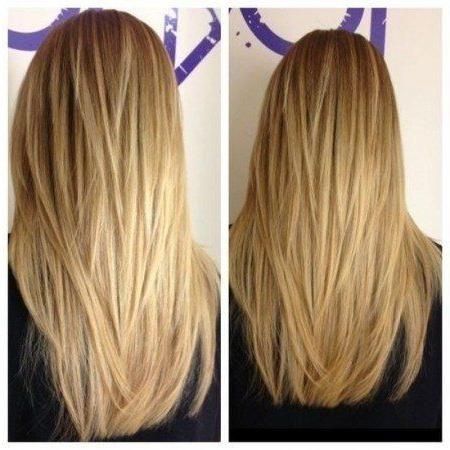 Best 25+ V Layered Haircuts Ideas Only On Pinterest | V Layers Throughout Long Hairstyles Layers Back View (View 1 of 15)