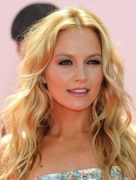 Casual Middle Parted Long Blonde Hairstyle With Loose Waves Inside Long Hairstyles Parted In The Middle (View 15 of 15)