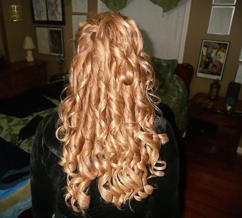 Cute Hairstyles For Long Permed Hair (View 6 of 15)