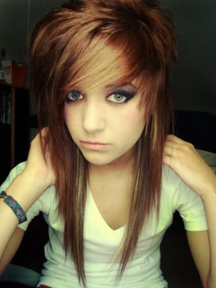 Emo Hairstyles For Girls – Latest Popular Emo Girls' Haircuts For Long Hairstyles Emo (View 8 of 15)