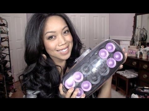 How To Use Hot Rollers – Hair Basics – Itsjudytime – Youtube Within Electric Curlers For Long Hair (View 4 of 15)