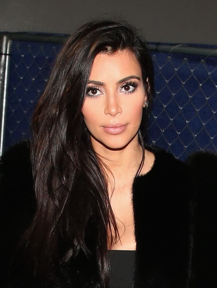 Kim Kardashian Long Hairstyles – Kim Kardashian Hair – Stylebistro Regarding Long Hairstyles Kim Kardashian (View 3 of 15)