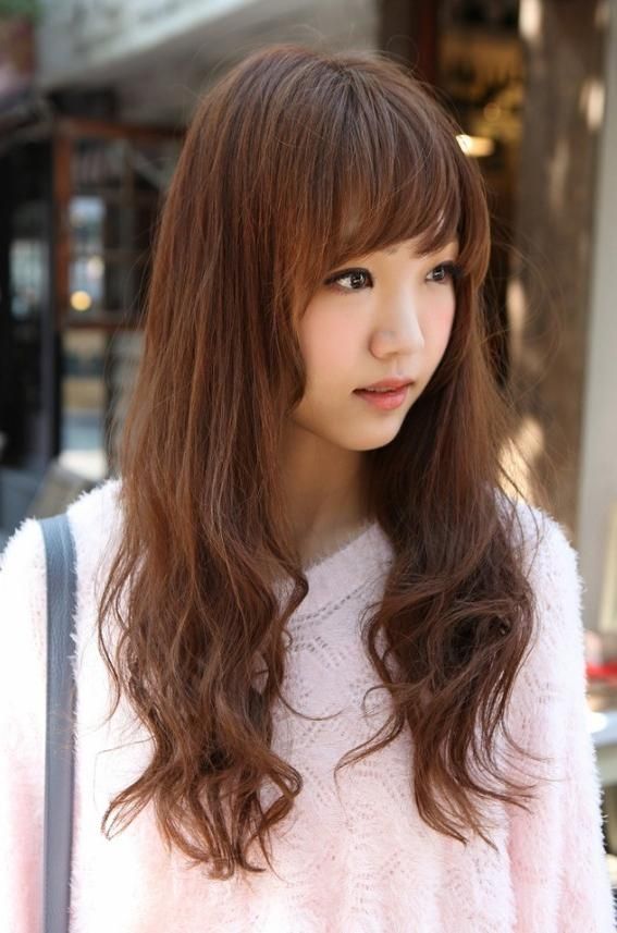 Korean Girls Long Hairstyle – Hairstyles Weekly In Long Hairstyles Korean (View 12 of 15)