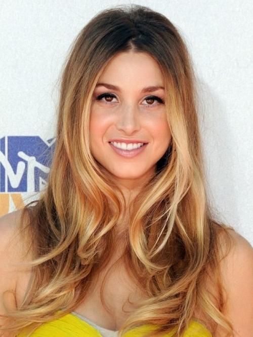 Long Brown Wavy Hairstyles With Blonde Highlights Photos – New Within Long Hairstyles With Blonde Highlights (View 9 of 15)