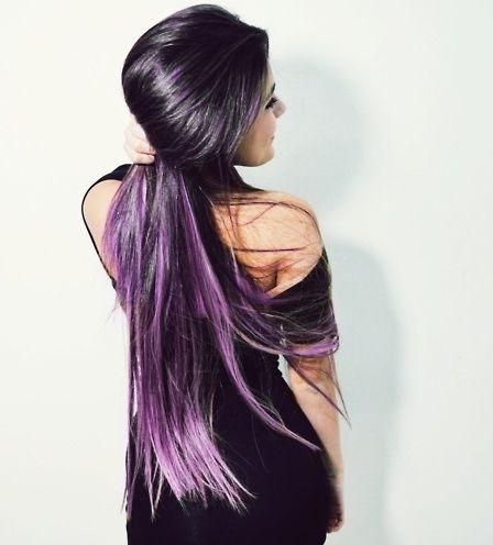 Long Hairstyle For Girls With Dye Highlights – Hairzstyle Regarding Long Hairstyles Dyed (View 8 of 15)