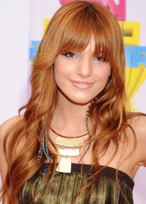 Long Hairstyles And Haircuts For Fine Hair Pertaining To Haircuts For Long Fine Hair With Bangs (View 6 of 15)