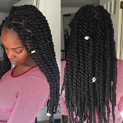 Long Kinky Twists | African American Hairstyles Trend For Black Intended For Long Kinky Hairstyles (View 13 of 15)