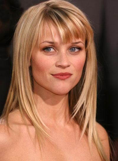 Reese Witherspoon Long Hairstyles With Bangs – Popular Long Hair 2017 Pertaining To Long Hairstyles Reese Witherspoon (View 7 of 15)