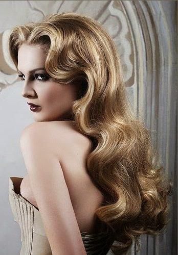 Retro Hairstyles | Haircuts, Hairstyles 2017 And Hair Colors For Regarding Vintage Hairstyles Long Hair (View 12 of 15)
