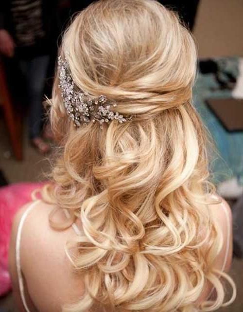 Stunning Long Curls Wedding Hairstyles Gallery – Best Hairstyles Inside Long Hairstyles Curls Wedding (View 6 of 15)