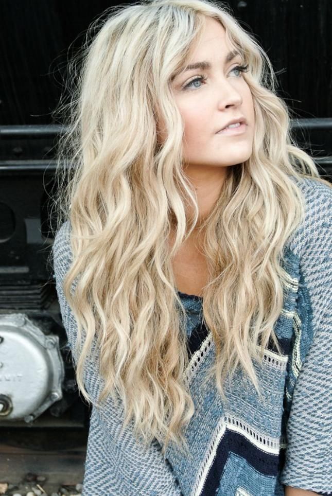 The 25+ Best Long Wavy Hairstyles Ideas On Pinterest | Medium Wavy Throughout Long Hairstyles Wavy (View 10 of 15)