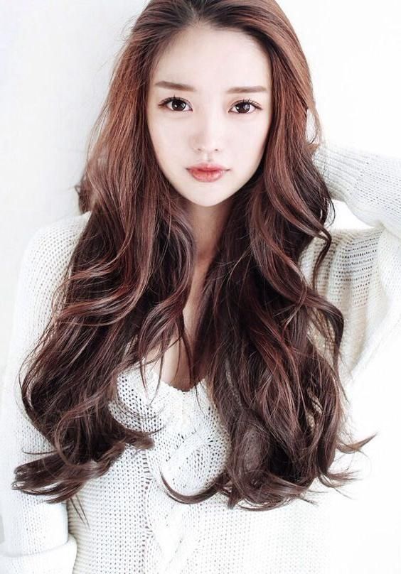 Top 25+ Best Long Asian Hairstyles Ideas On Pinterest | Asian With Long Hairstyles Korean (View 1 of 15)
