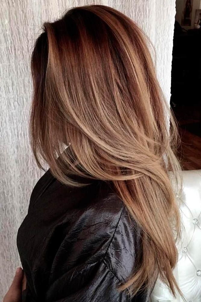 Top 25+ Best Long Layered Haircuts Ideas On Pinterest | Long Pertaining To Long Hairstyles Lots Of Layers (Gallery 14 of 15)