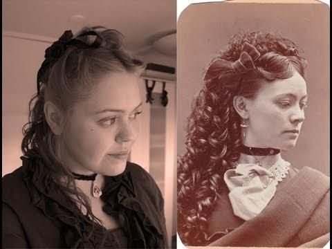Victorian Hair Updo – Youtube With Long Victorian Hairstyles (View 4 of 15)