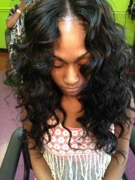 Weave Long Hairstyles Is One Of The Best Idea For You To Remodel Within Long Hairstyles Quick Weave (View 8 of 15)